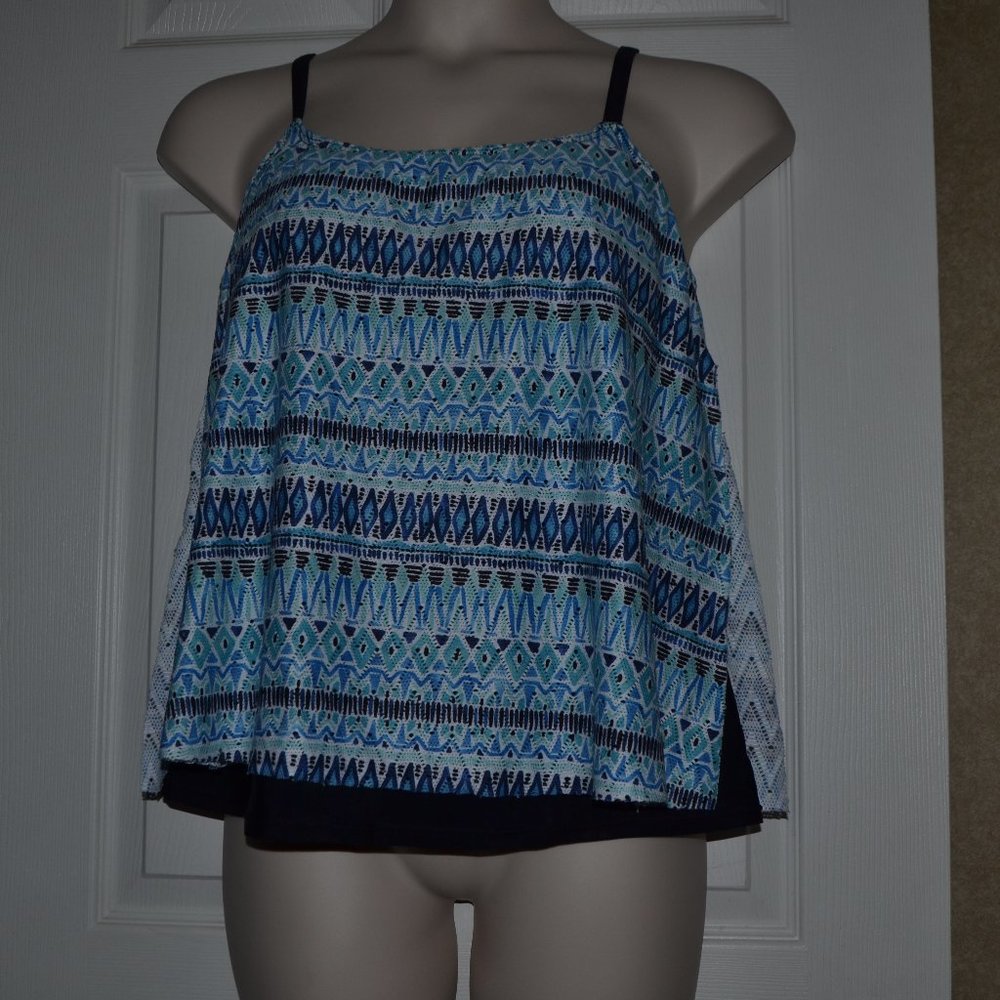 Croft & Barrow Swim Tankini Size 18